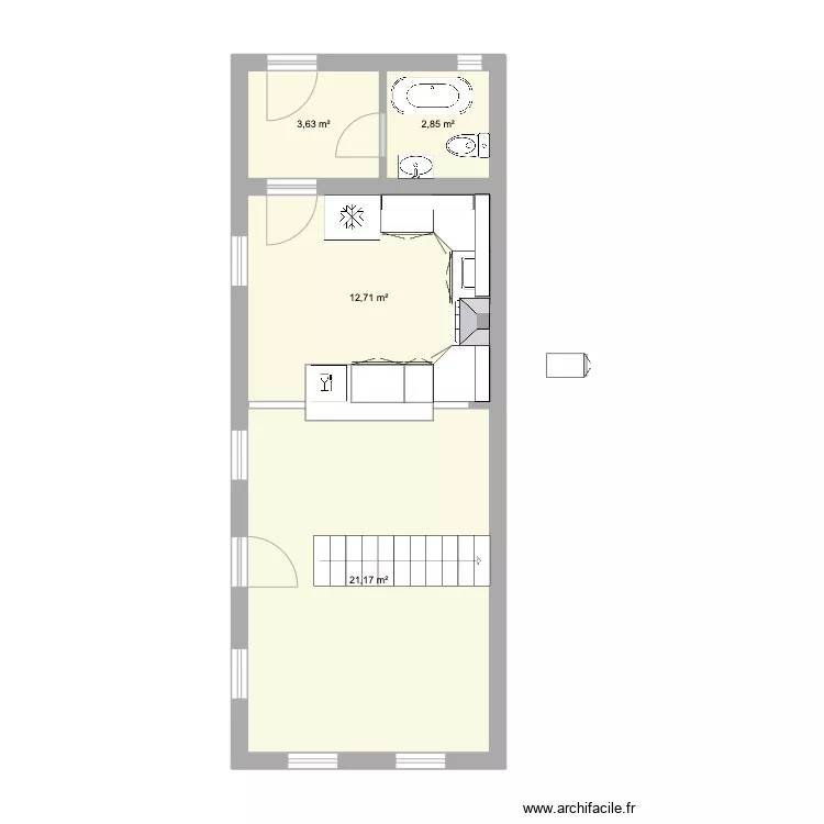 Delmar Kitchen. Plan de 