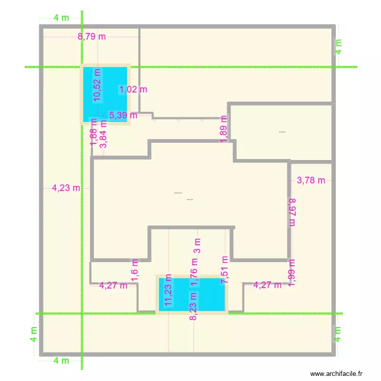 PLAN EXT ST ROMAIN. Plan de 3 et 762 m² PLAN EXT ST ROMAIN. Plan de 3 et 762 m²