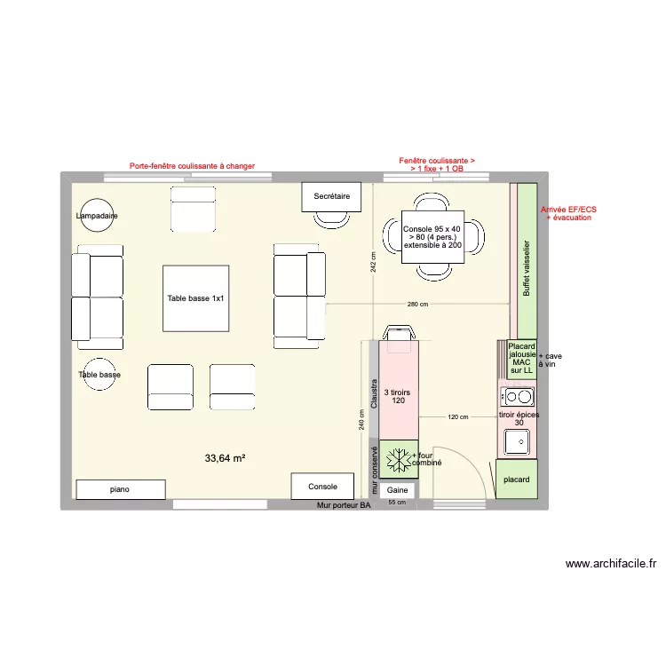 Cuisine arclinea 180 sans four. Plan de Cuisine arclinea 180 sans four. Plan de