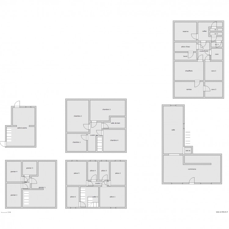 dupuis. Plan de 0 pièce et 0 m2