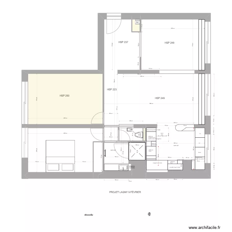 Plan Lagny 9 février. Plan de Plan Lagny 9 février. Plan de