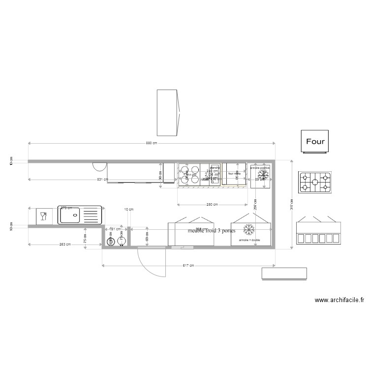 UN PETIT TRUC EN PLUS V5. Plan de 0 pièce et 0 m2