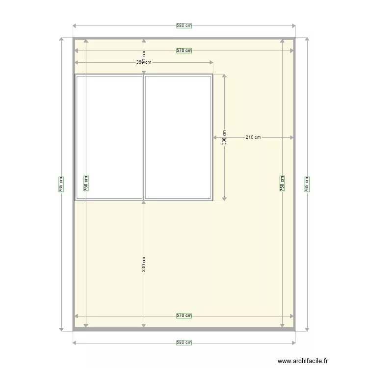 wall 30 13 window X 3. Plan de 