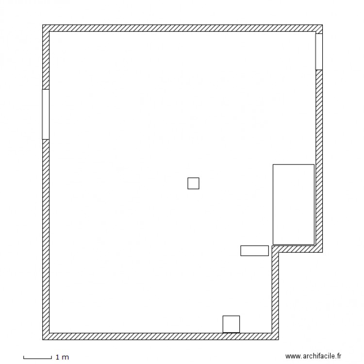 salle stockage bas gauche. Plan de 0 pièce et 0 m2