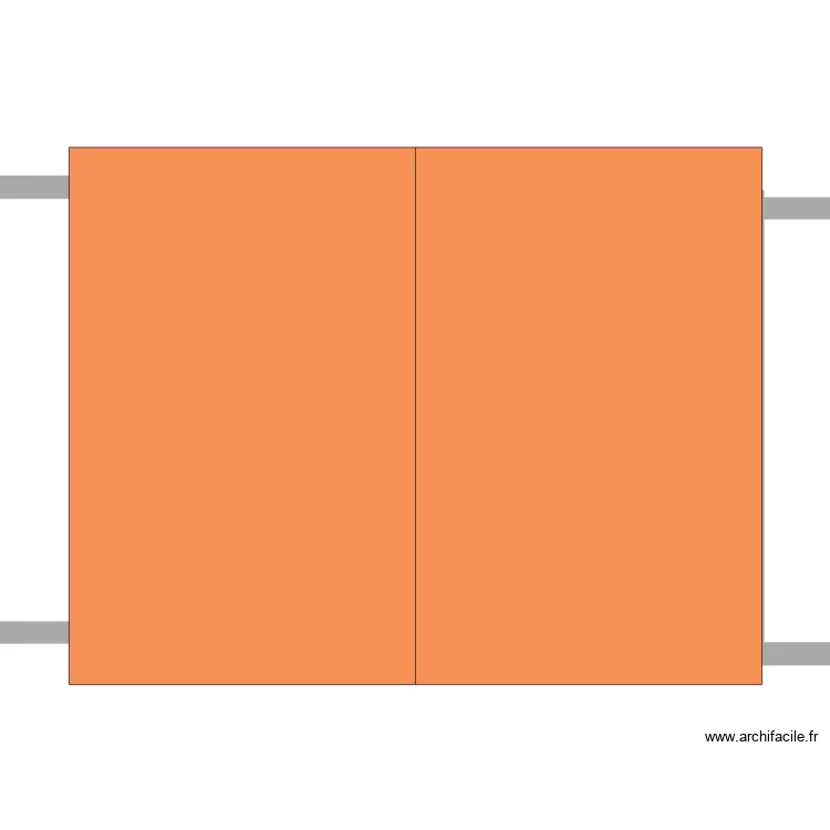 maison sailles projet 1. Plan de 