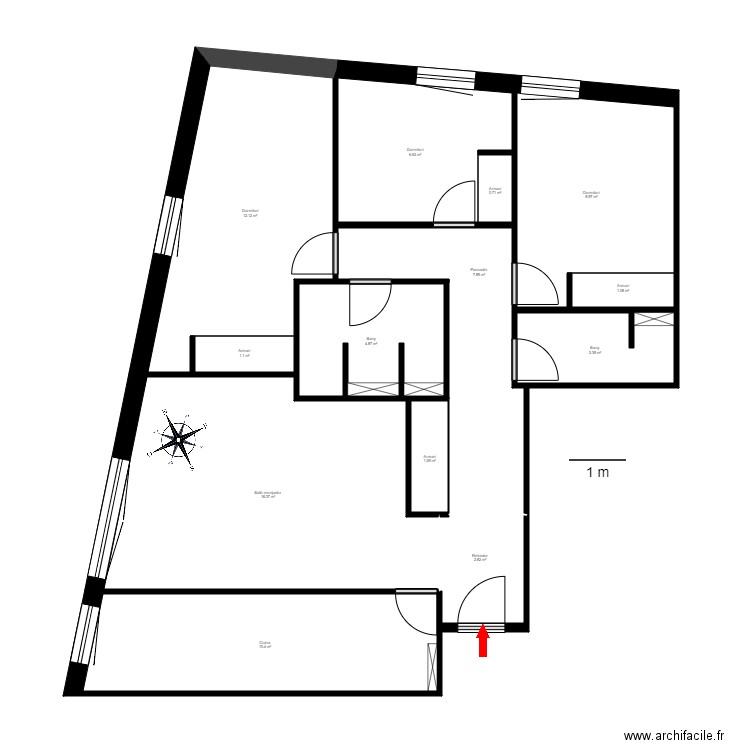 ED KHI ESCALA A 1 4 ENCAMP. Plan de 0 pièce et 0 m2