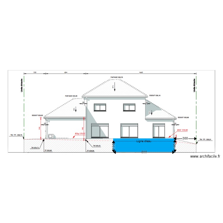 Plan-Coupe-Piscine-2. Plan de 0 pièce et 0 m2