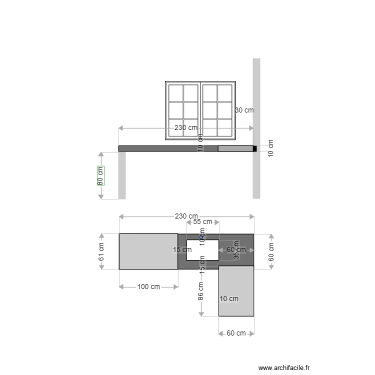 cosinha - plan. Plan de 