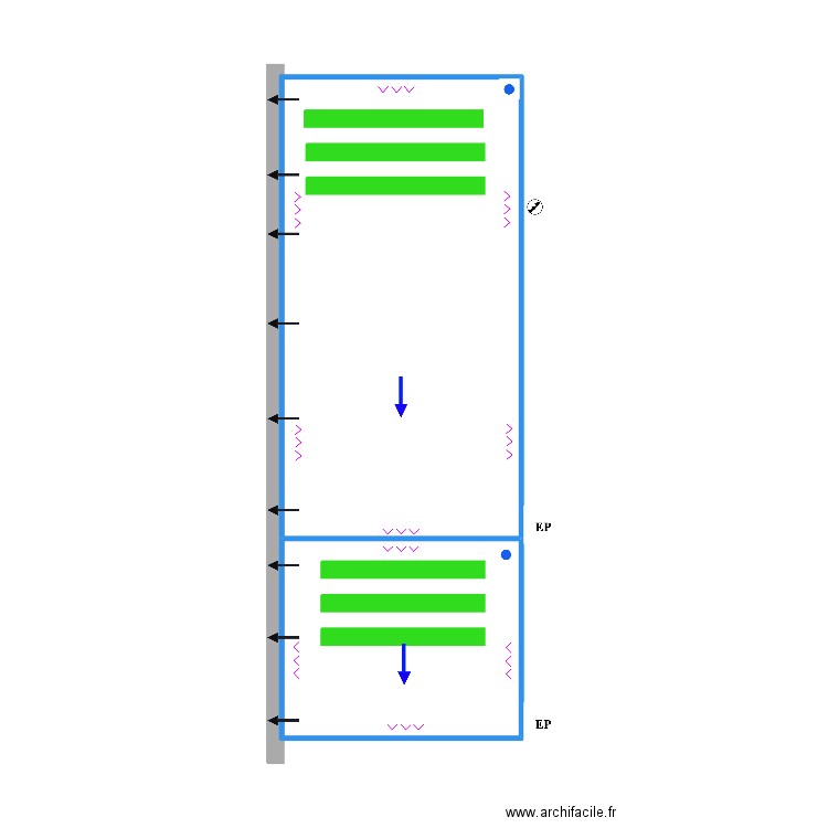 CHRISTIE Vale de Lobo. Plan de 2 pièces et 37 m2