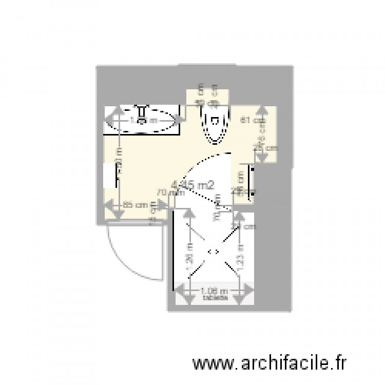 deslandes 2 . Plan de 0 pièce et 0 m2