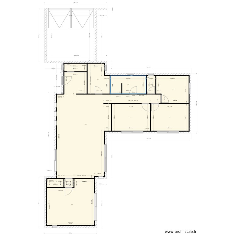 Plan Auga 2. Plan de 0 pièce et 0 m2