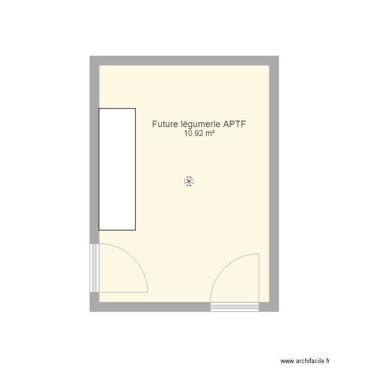 Légumerie APTF. Plan de 0 pièce et 0 m2