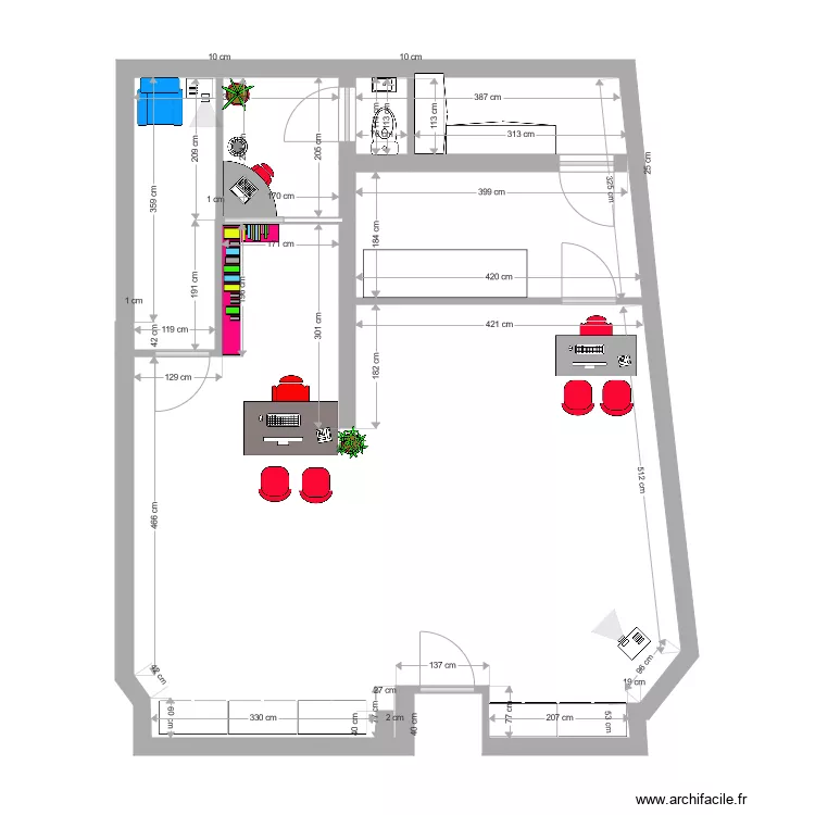 MAGASIN 5. Plan de MAGASIN 5. Plan de