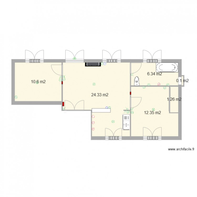 StPierre RDC Elec. Plan de 0 pièce et 0 m2