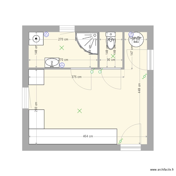 Mercier Cuisine. Plan de 0 pièce et 0 m2