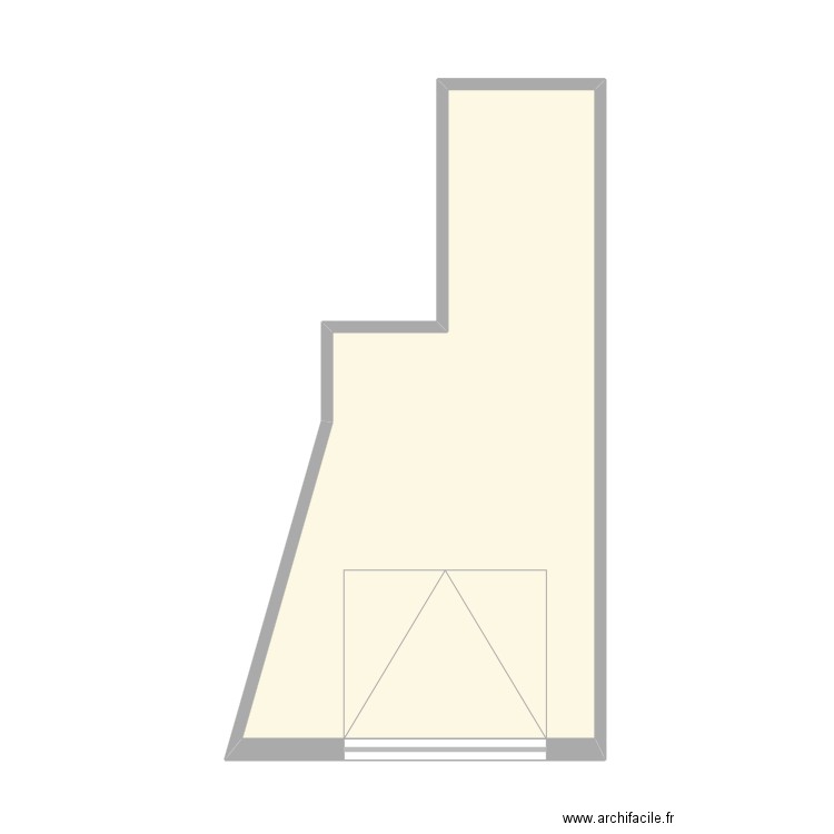 GARAJE PAULA MONGUILOD. Plan de 1 pièce et 22 m2