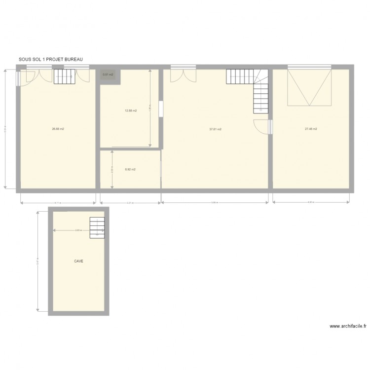 st leo bureaux. Plan de 0 pièce et 0 m2