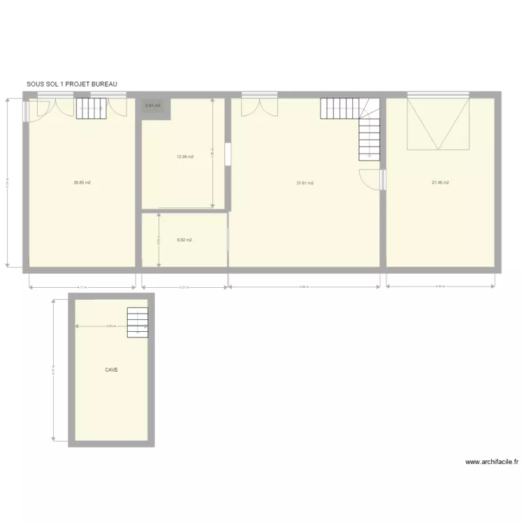 st leo bureaux. Plan de 