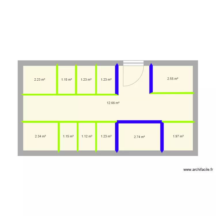 Sanitaire v0. Plan de 