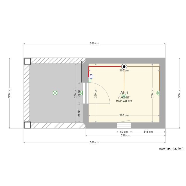 Abri piscine 5. Plan de 0 pièce et 0 m2