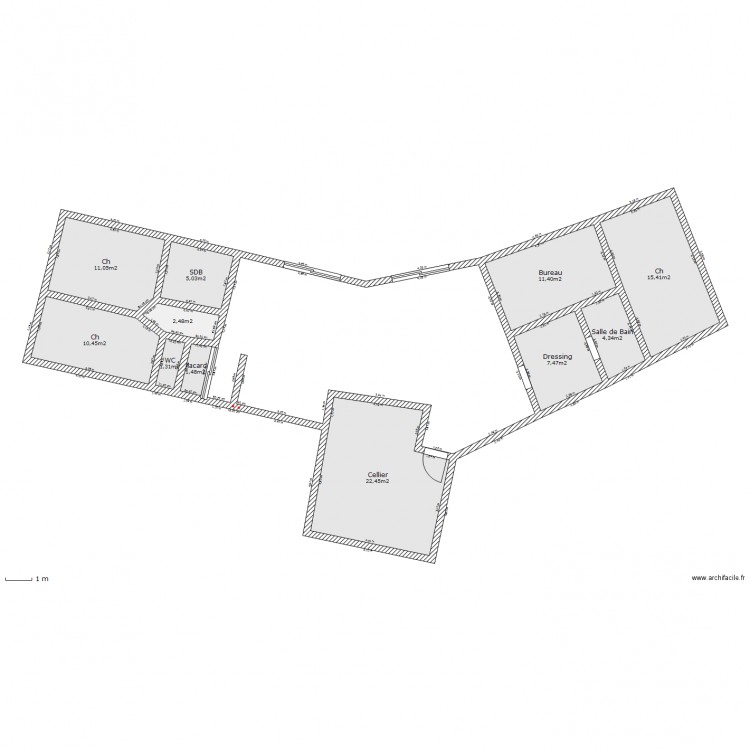 NewPlanMaisonVitrac. Plan de 0 pièce et 0 m2