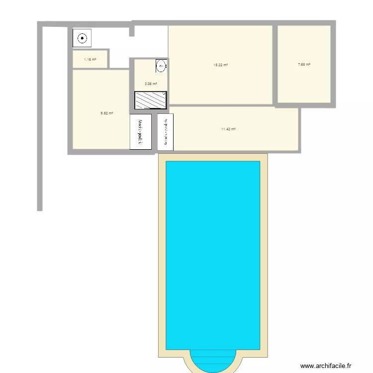 appartement barben. Plan de 