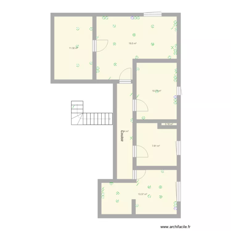 Plan complet maison. Plan de 