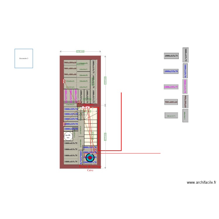 RDC  élec eg V4 à réaliser. Plan de 0 pièce et 0 m2