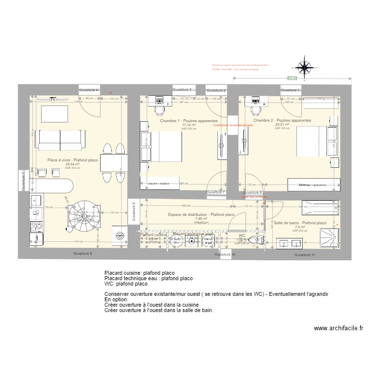 20201007 Maison de ferme RDC avec colimaçon. Plan de 0 pièce et 0 m2