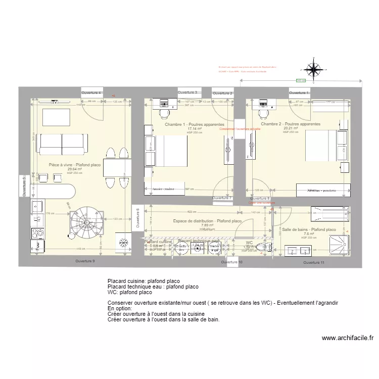 20201007 Maison de ferme RDC avec colimaçon. Plan de 20201007 Maison de ferme RDC avec colimaçon. Plan de