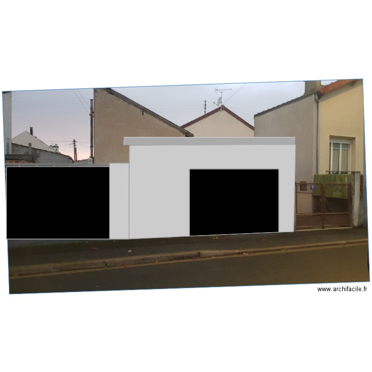 autre vue garage exterieur. Plan de 0 pièce et 0 m2