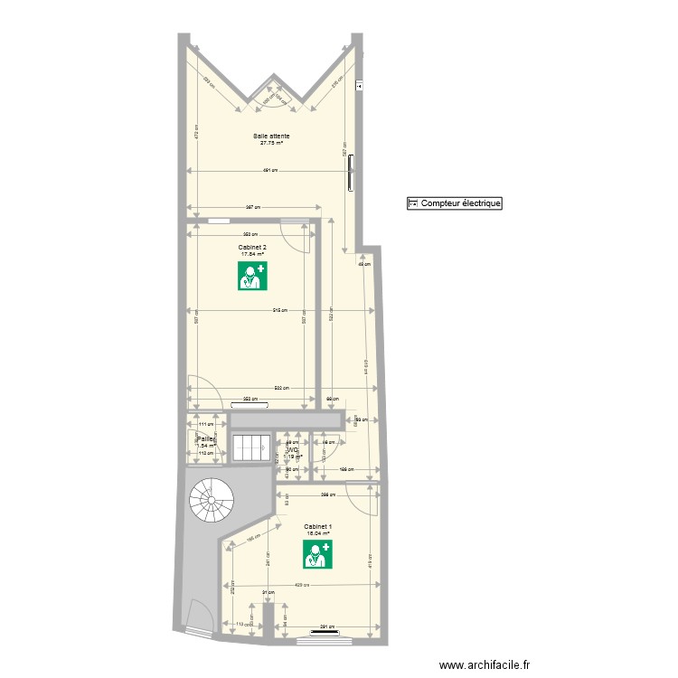 Fleurus. Plan de 0 pièce et 0 m2