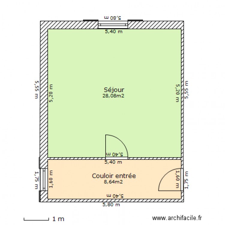 Apt-46. Plan de 0 pièce et 0 m2