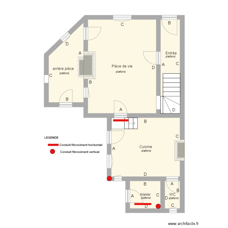 T6 rdc. Plan de 0 pièce et 0 m2