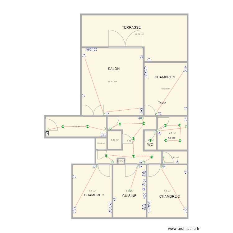 ahrp MICHAL. Plan de 0 pièce et 0 m2