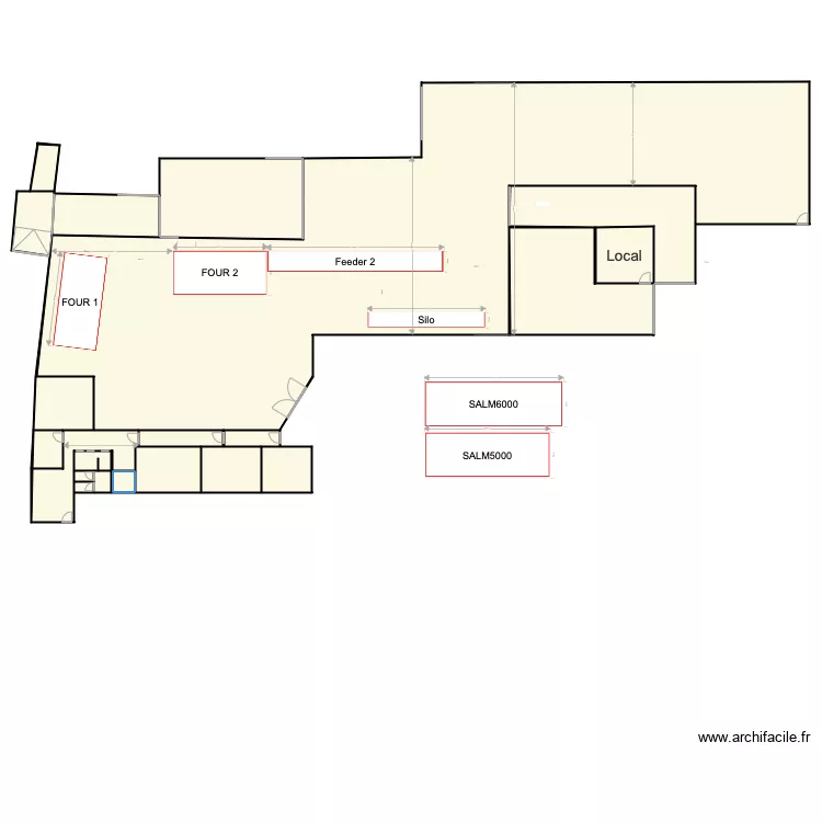 Production Steinsel. Plan de 