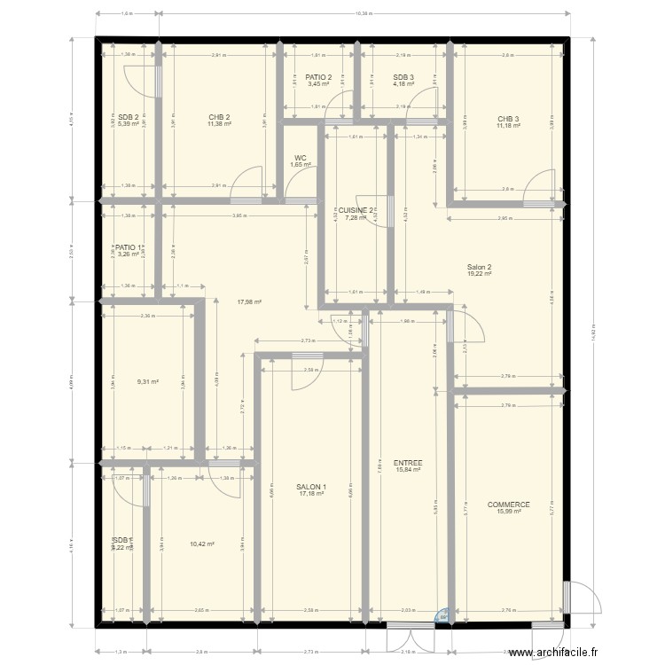 GY RDC OFFICIEL . Plan de 0 pièce et 0 m2