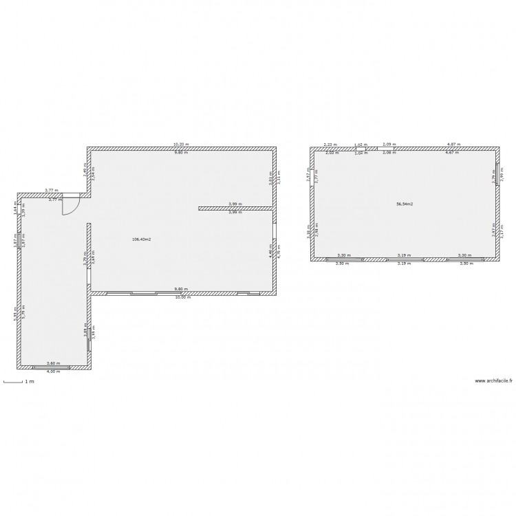 Johan Gros Oeuvre BASE. Plan de 0 pièce et 0 m2