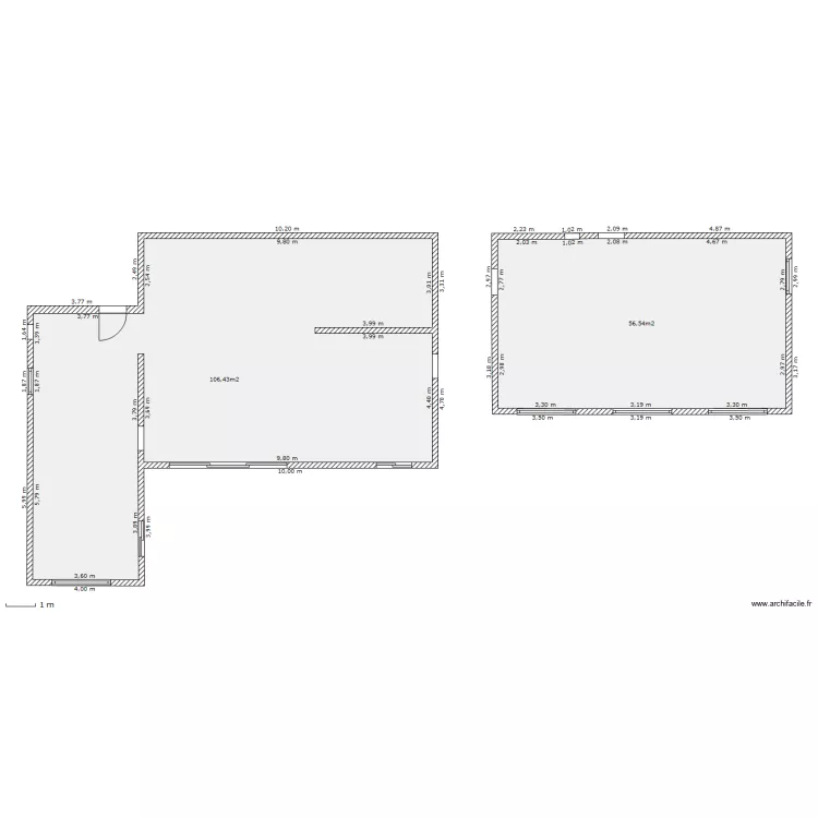 Johan Gros Oeuvre BASE. Plan de 
