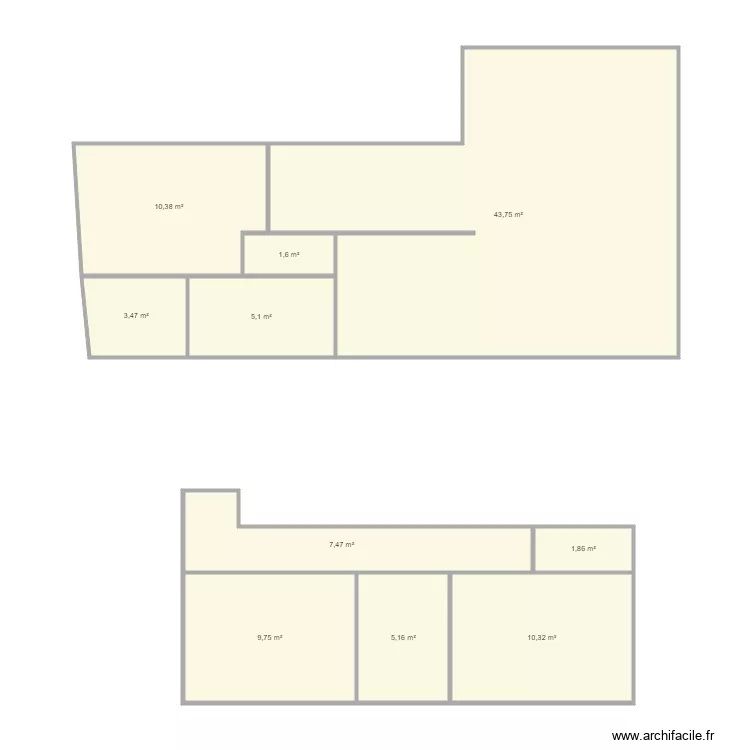 CARADU 1228. Plan de 