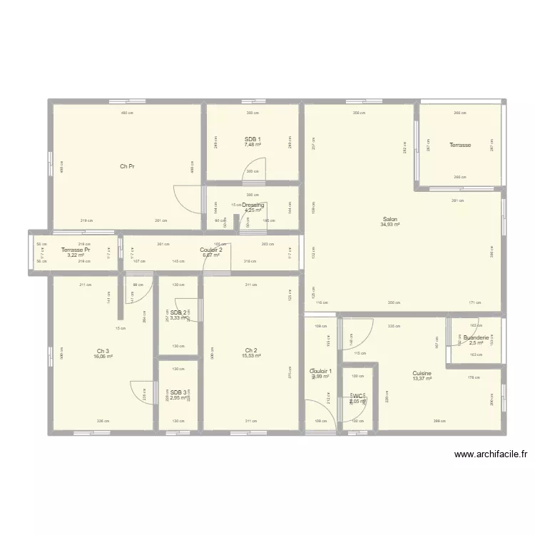 Plan Appart Synatresor. Plan de 