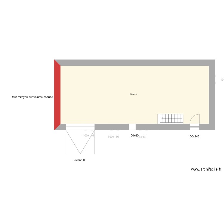 Ponchon. Plan de 0 pièce et 0 m2