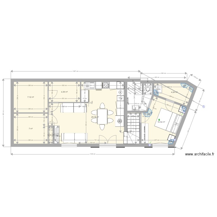 lacanau original agrandi 16 07 2018  . Plan de 0 pièce et 0 m2