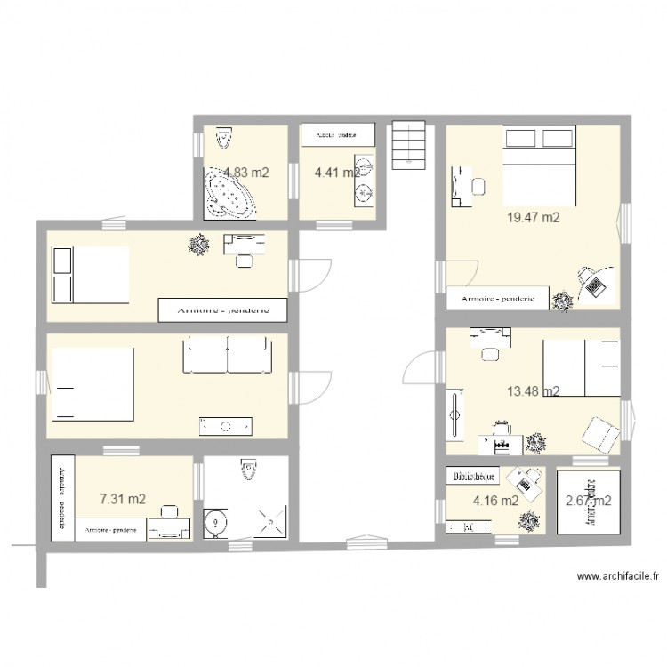 plan de maison de reve
