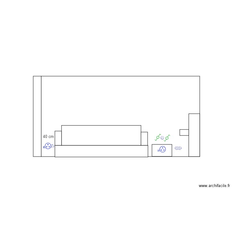 Mur Canapé Salon. Plan de 0 pièce et 0 m2