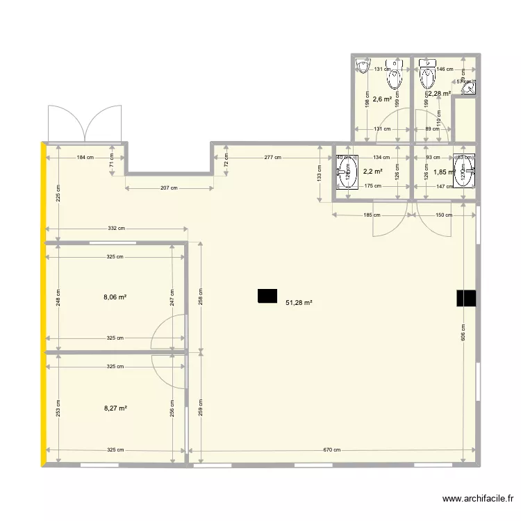 Plan actuel. Plan de Plan actuel. Plan de