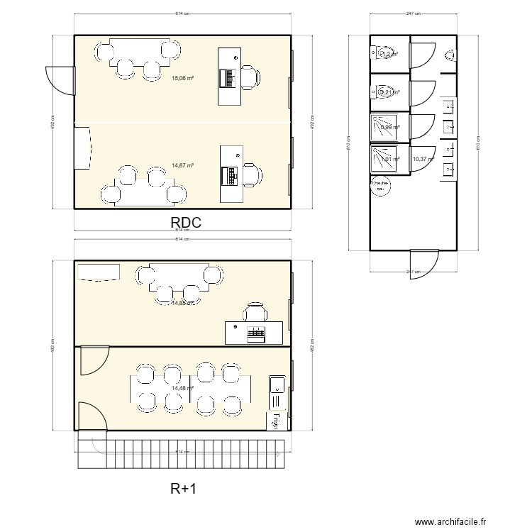 EIFFAGE ST ETIENNE . Plan de 0 pièce et 0 m2
