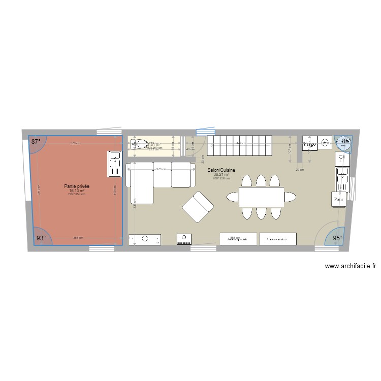 bergerie niveau 1. Plan de 0 pièce et 0 m2
