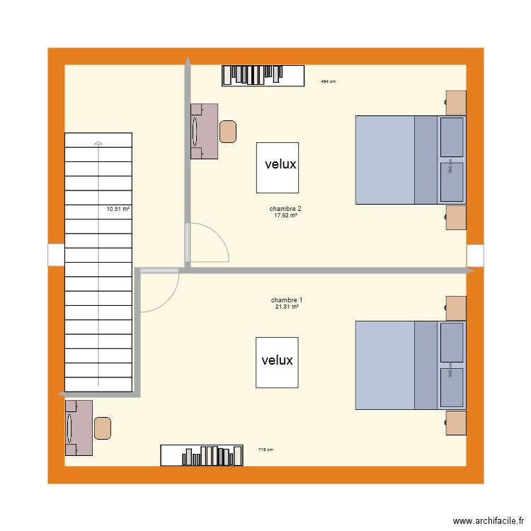 les eautagnes. Plan de 0 pièce et 0 m2