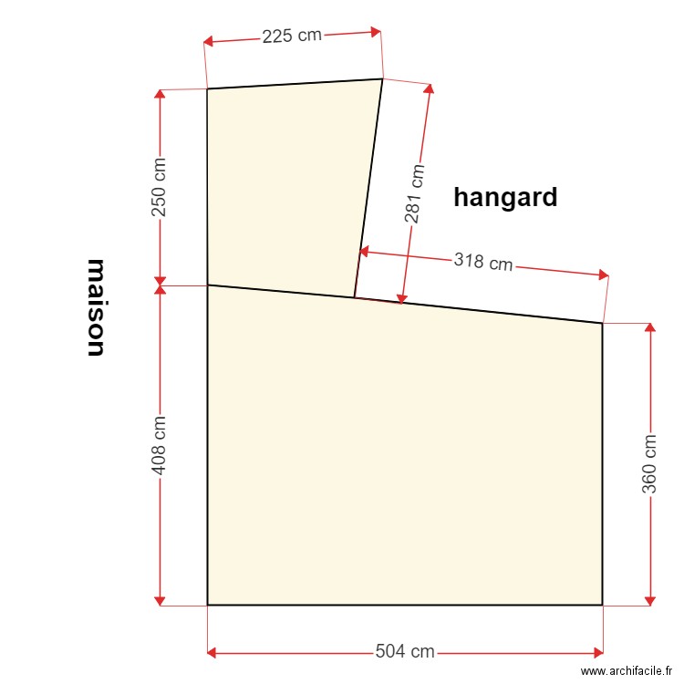 surface. Plan de 0 pièce et 0 m2